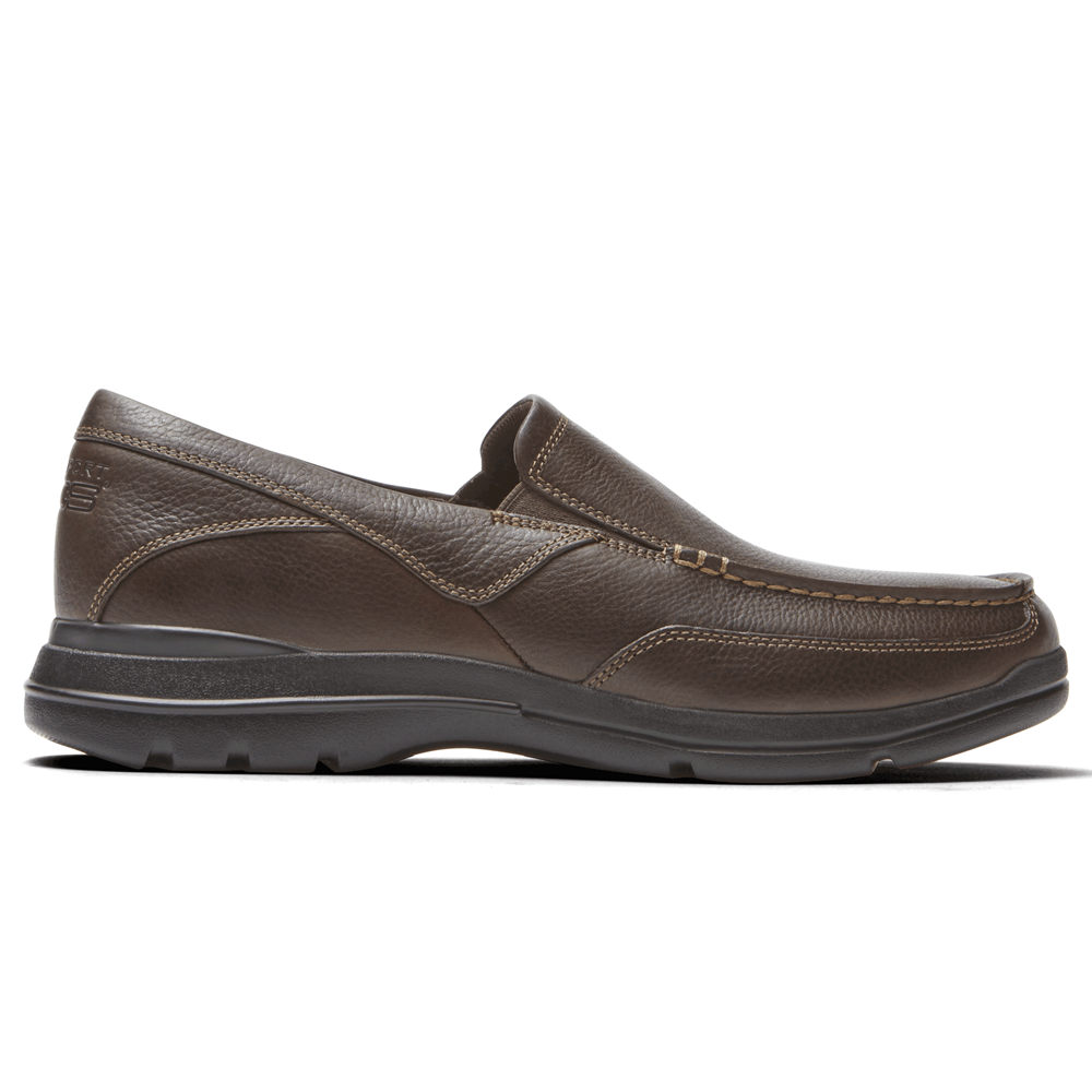 Sapato Vela Rockport Homem Marrom - City Play Two - 96420QJGT